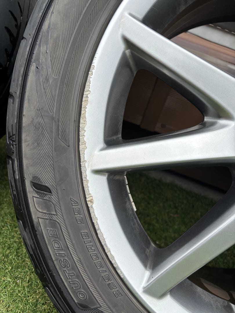 エスティマ純正ホイール　18インチ　4本