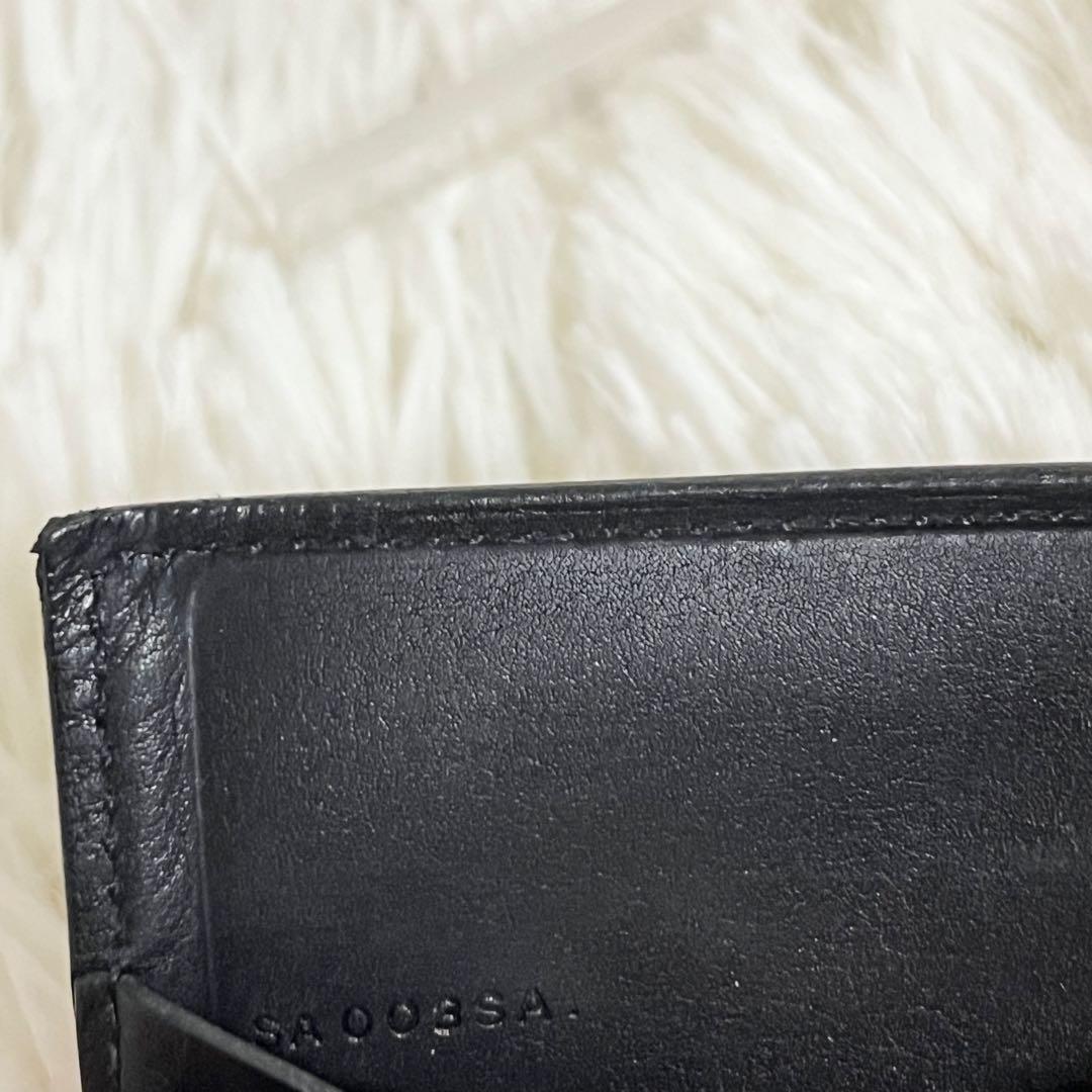 エルメス HERMÈS ポーカー 黒 マネークリップ