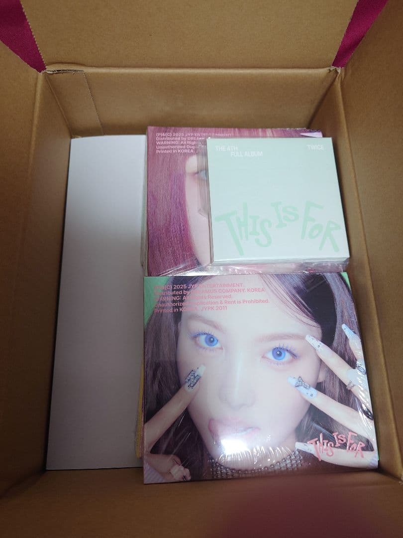 TWICE THIS IS FOR デジパック盤（輸入）9バージョン　新品未開封