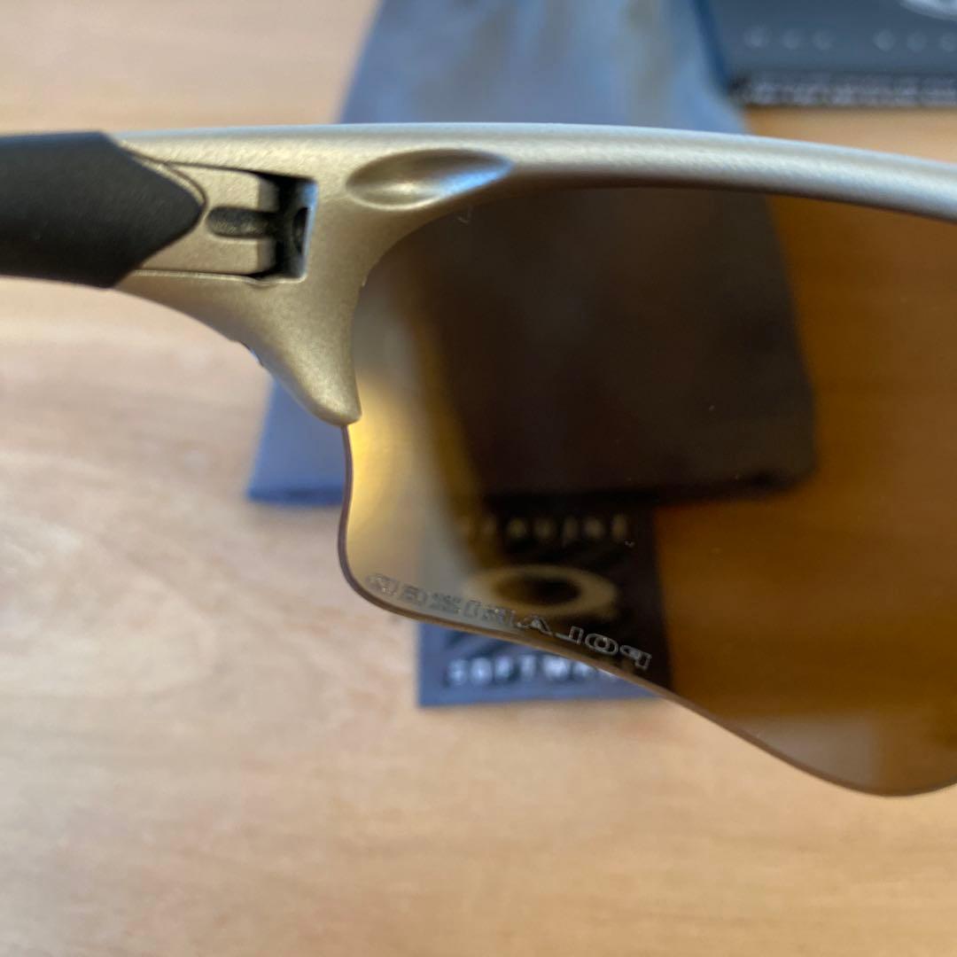 激レア　偏光　Oakleyオークリー ハーフジャケット　ビンテージサングラス