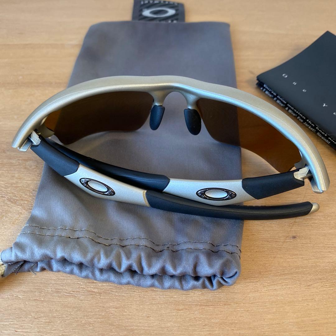 激レア　偏光　Oakleyオークリー ハーフジャケット　ビンテージサングラス
