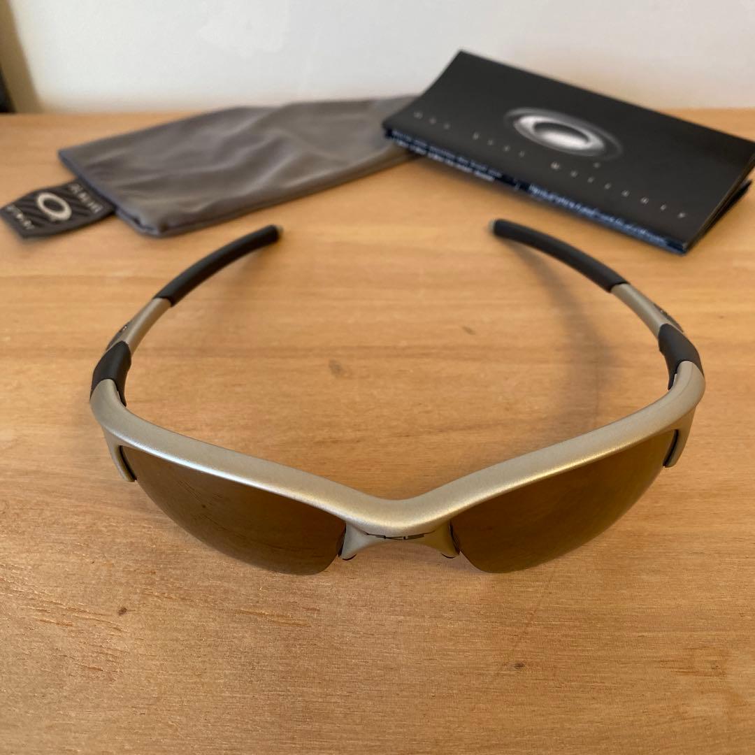 激レア　偏光　Oakleyオークリー ハーフジャケット　ビンテージサングラス