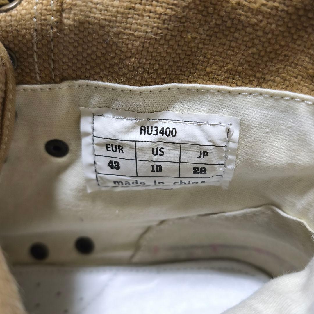 AVIREX スコーピオンハイ キャンバス ブーツ ワークブーツ 28cm