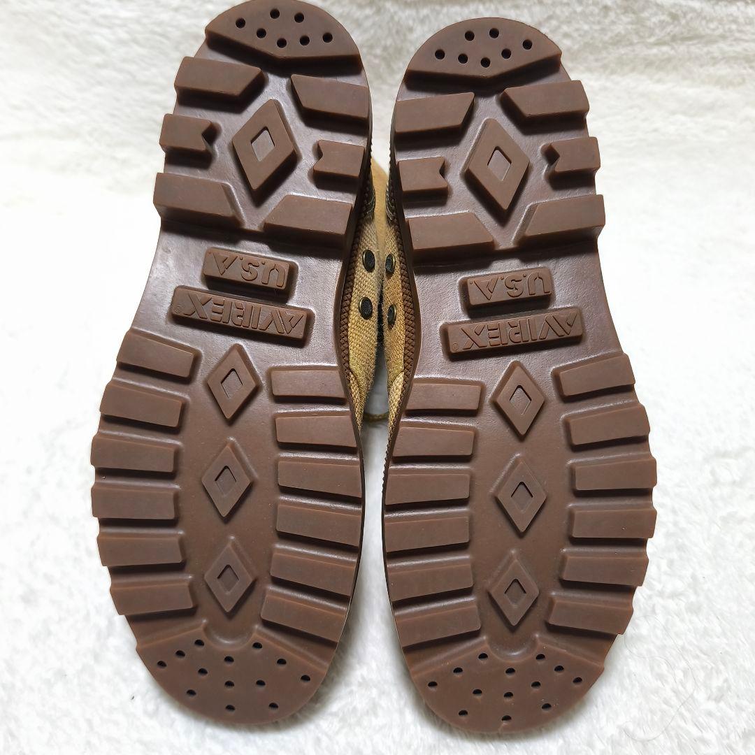 AVIREX スコーピオンハイ キャンバス ブーツ ワークブーツ 28cm