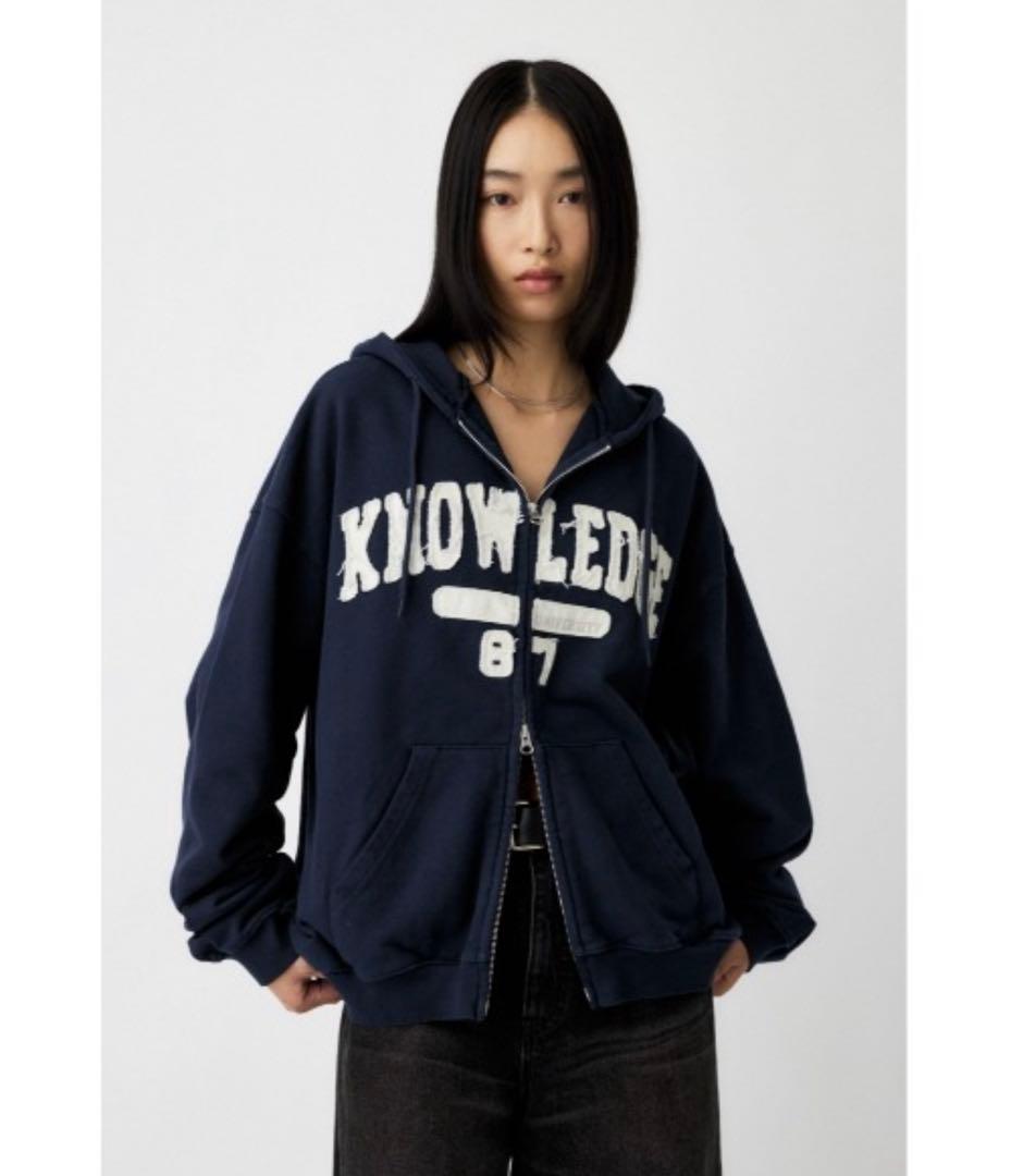 moussy COLLEGIATE ZIP フ―ディー
