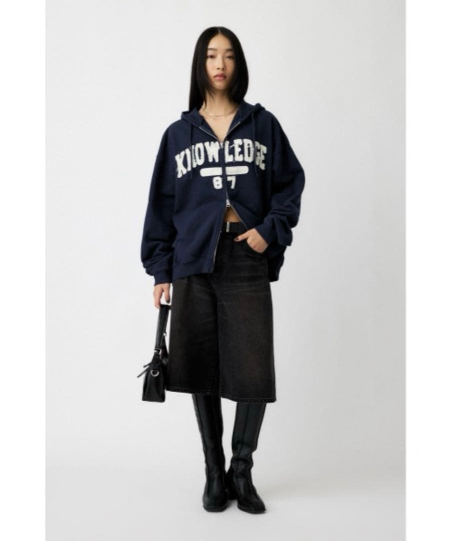 moussy COLLEGIATE ZIP フ―ディー
