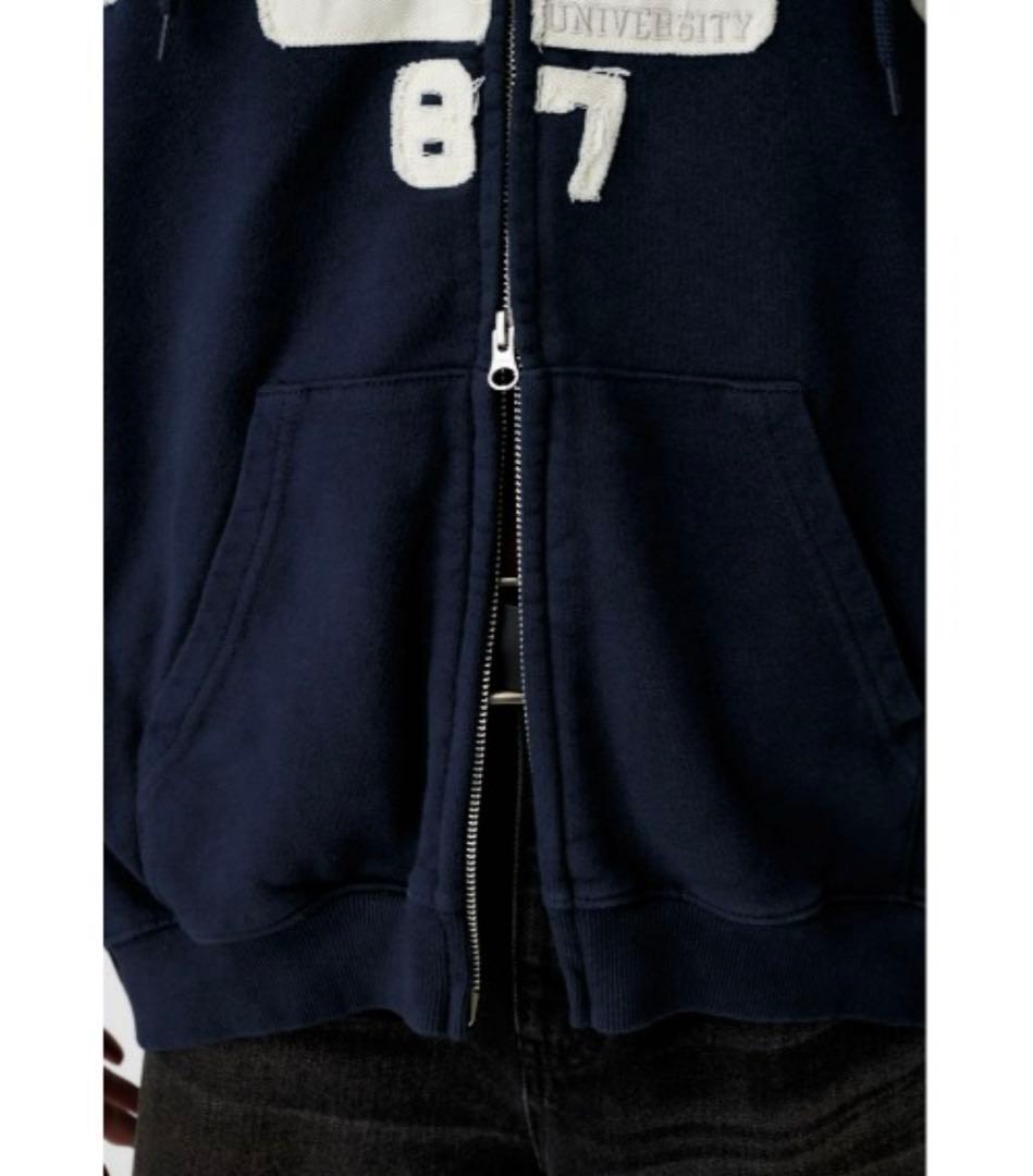 moussy COLLEGIATE ZIP フ―ディー