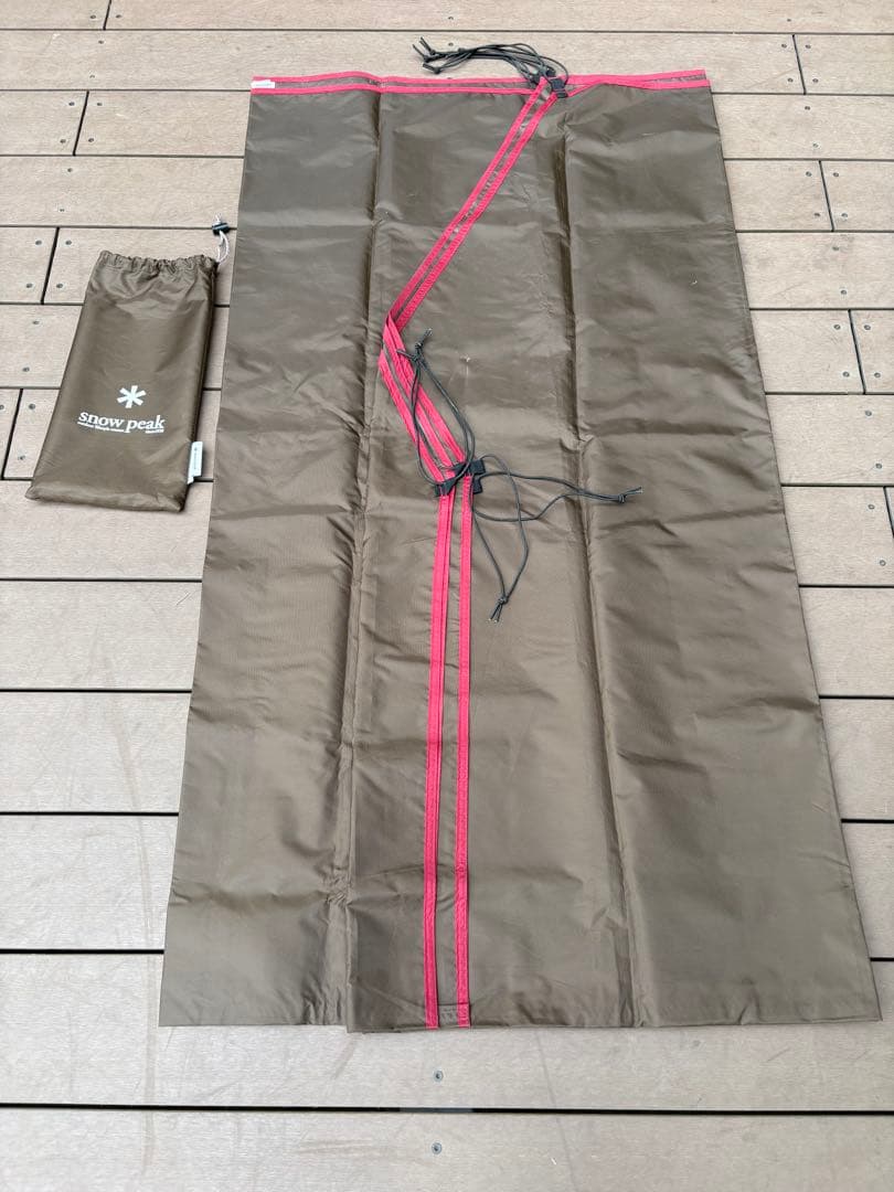 スノーピーク 60周年 ドッグドームPro.6 グランドシート シールドルーフ付