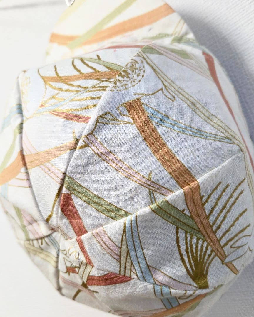 ★サイクルキャップ★【No.114】うさぎ☆和柄