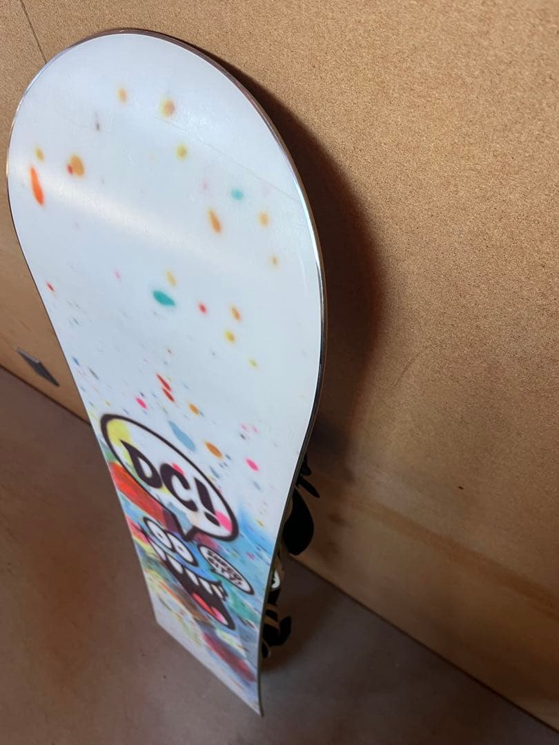 DC スノーボード 130センチ　ビンディングセット