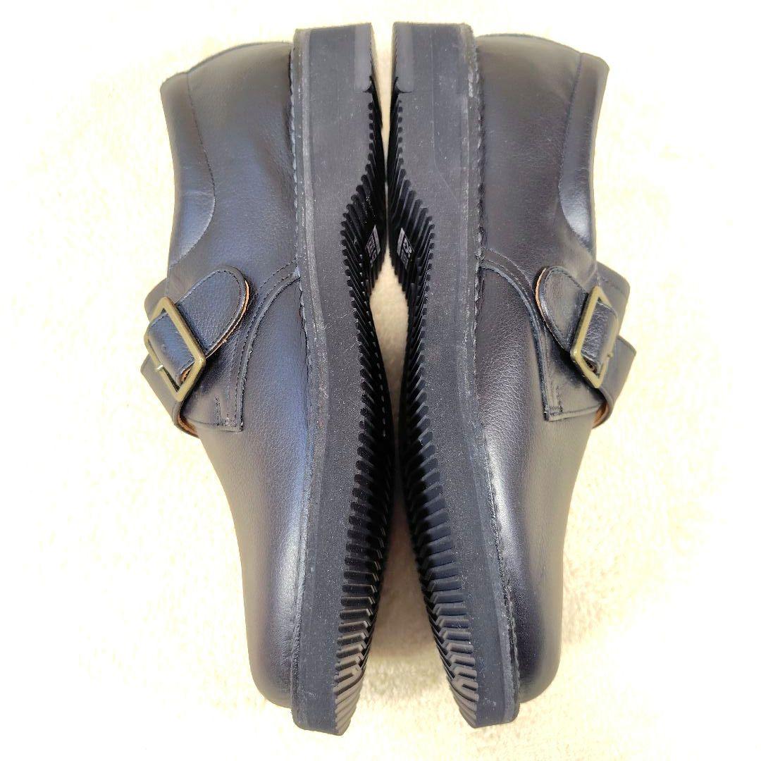 未使用級 リーガル JJ25 ビジネスシューズ モンクストラップ 革靴 レザー