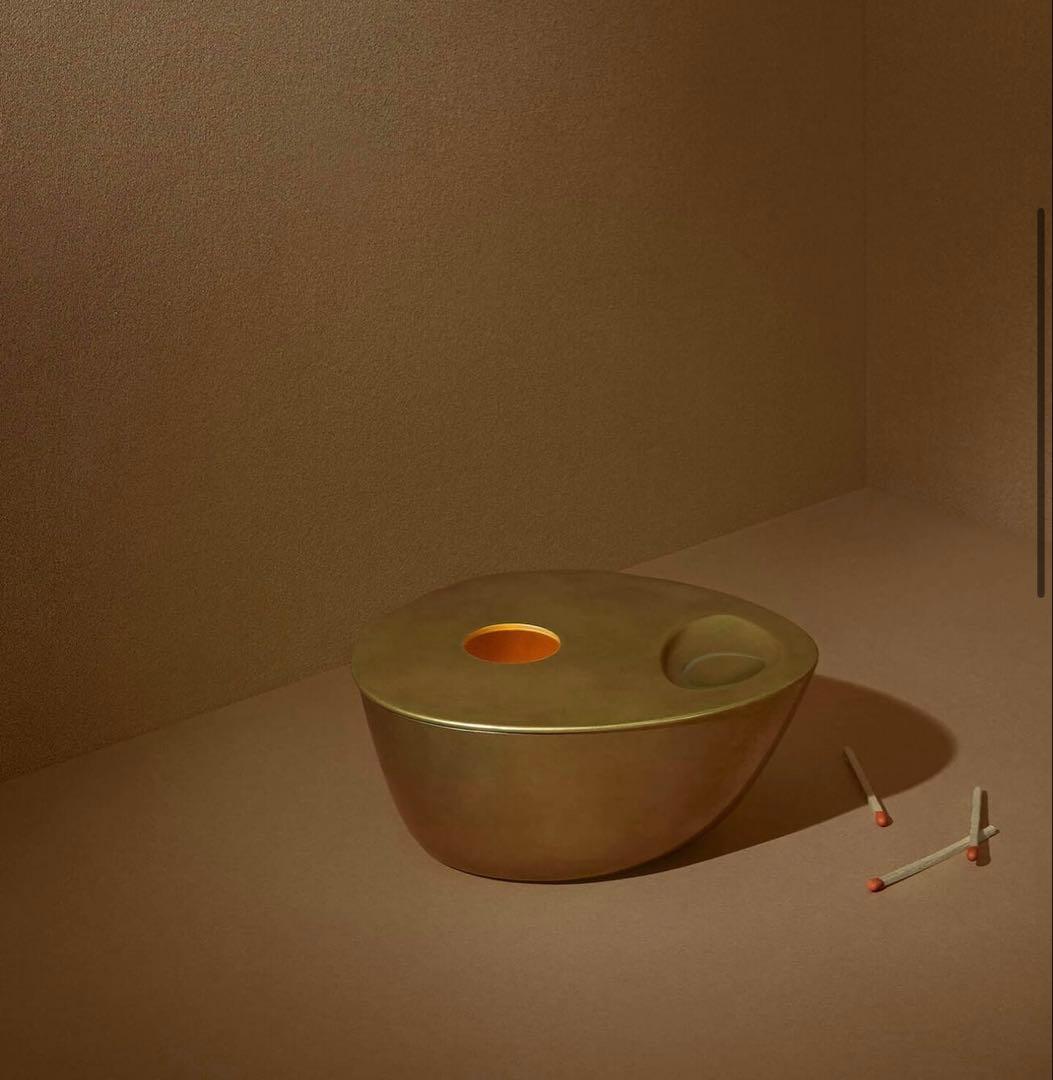 【新品未使用】イソップ ブラス　オイルバーナー　真鍮