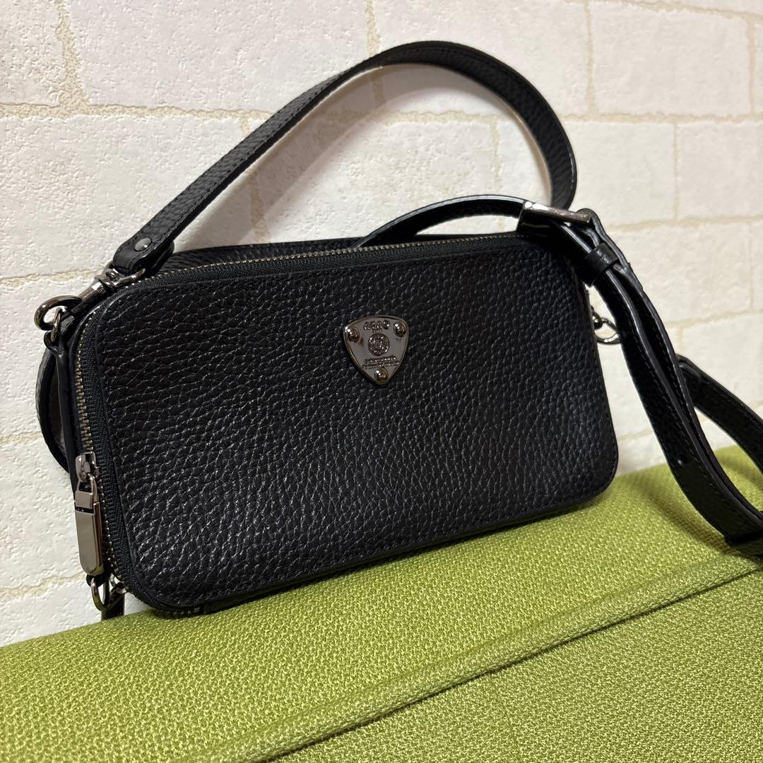 アタオ　ATAO アミュレット　ブラックメッキ　アタオ財布　長財布