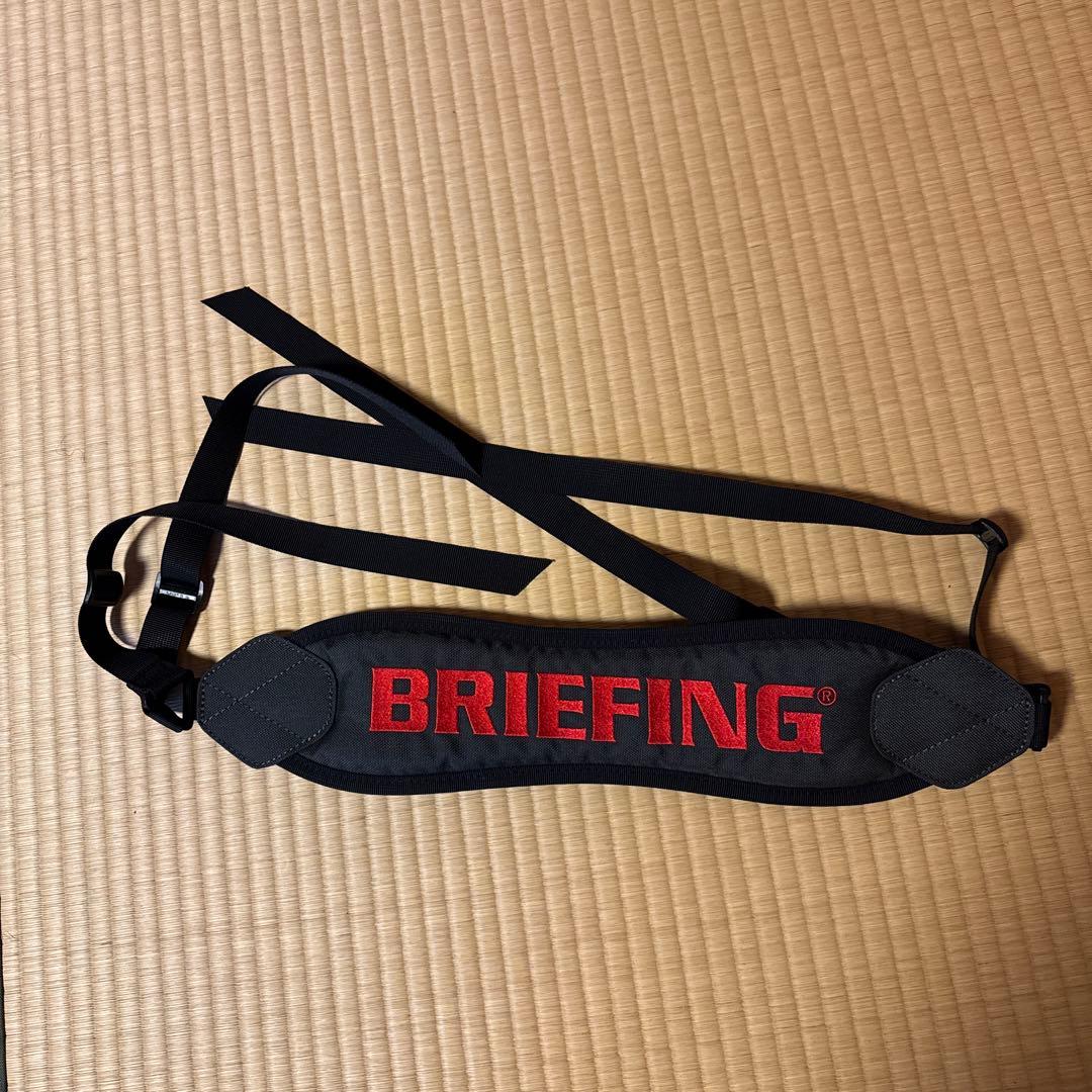 BRIEFING キャディバッグ CR-4 スタンド付き グレー