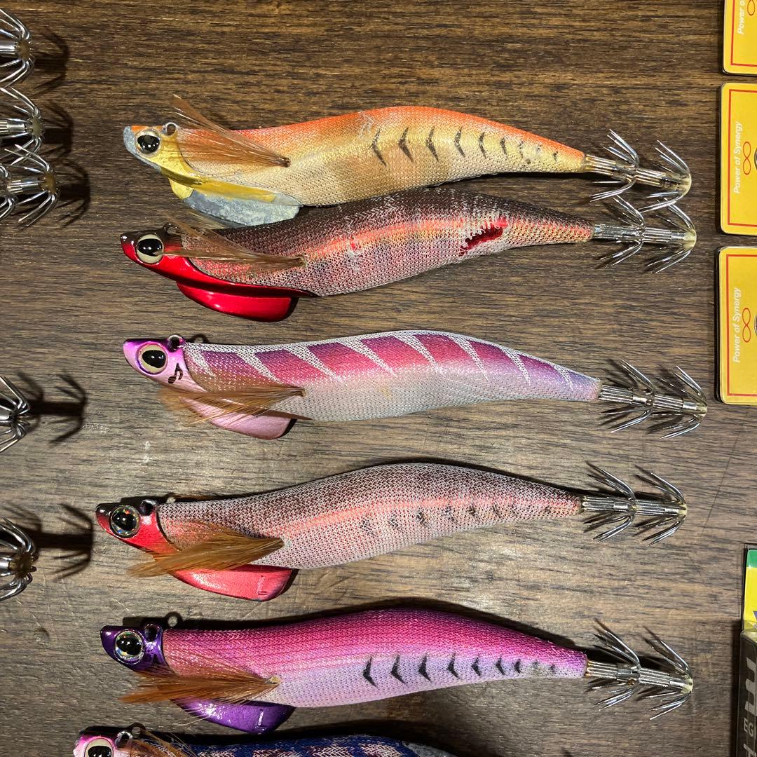 エギ・餌木 32個　ティップランたぶん１９個　ヤマシタ　エメラルダスバレーヒル等