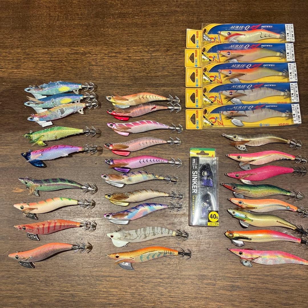 エギ・餌木 32個　ティップランたぶん１９個　ヤマシタ　エメラルダスバレーヒル等