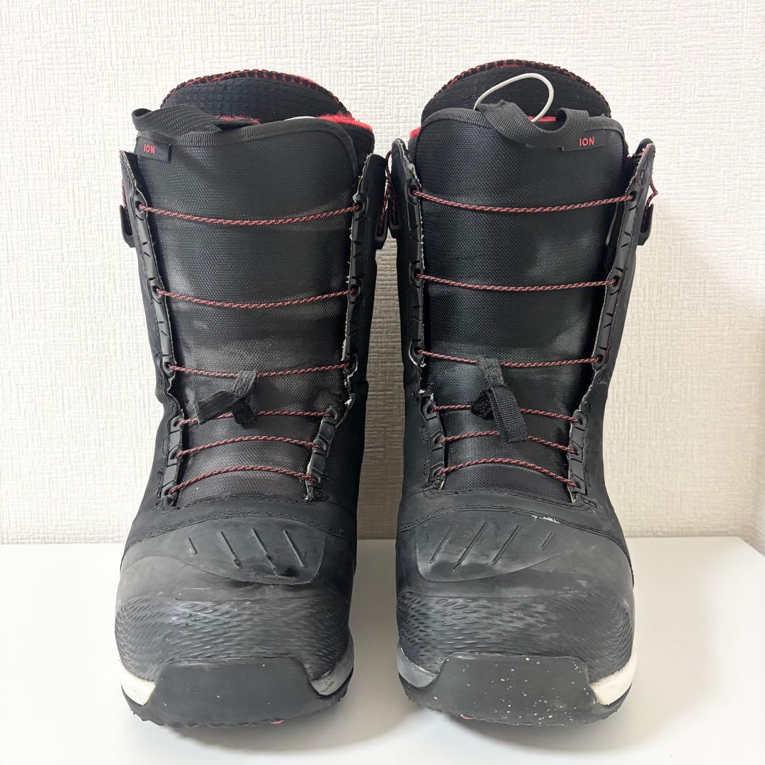BURTON ION スノーボードブーツ ブラック/レッド 27cm