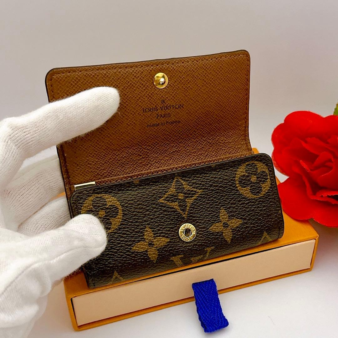 ルイヴィトン　キーケース　4連　モノグラム