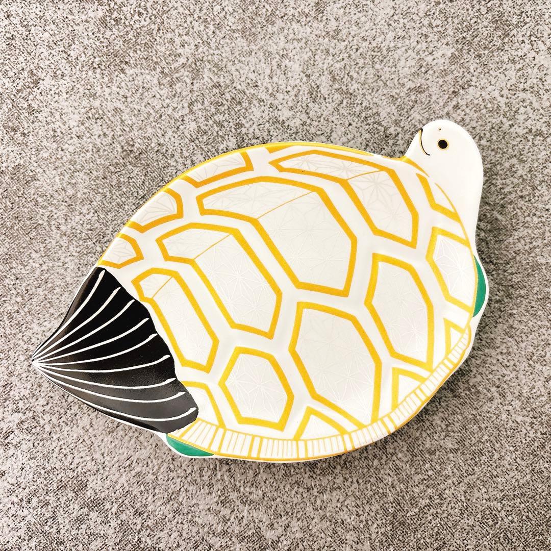 Mimi 現品のみご依頼品　幸楽窯　鶴亀銘々皿　鯛小皿　6点セット