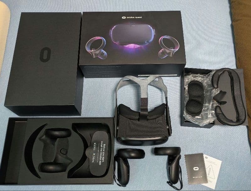  Quest VRヘッドセットとコントローラーセット