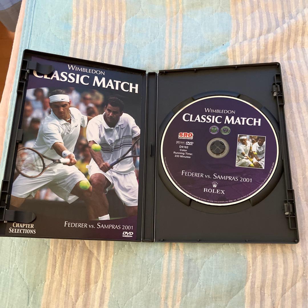 フェデラー ウィンブルドン決勝DVD3組セット