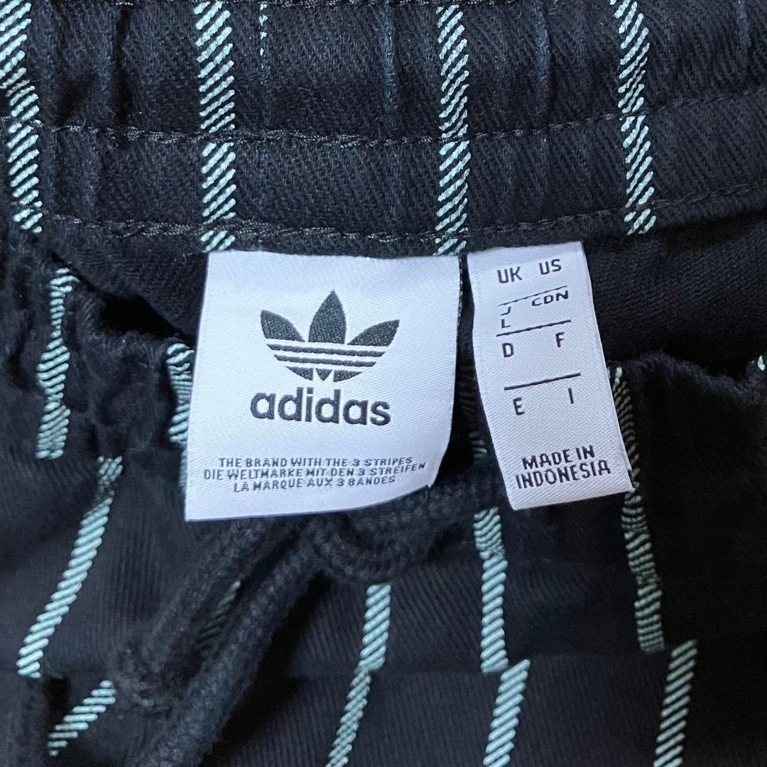 adidas 完売品 ピンストライプ デニム セットアップ ストライプ ジャージ