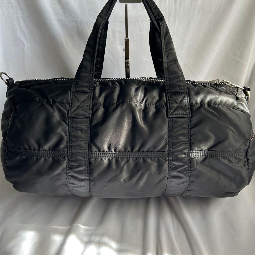 PORTER 吉田カバン タンカー 2WAY ボストンバッグ ドラム型 廃盤品