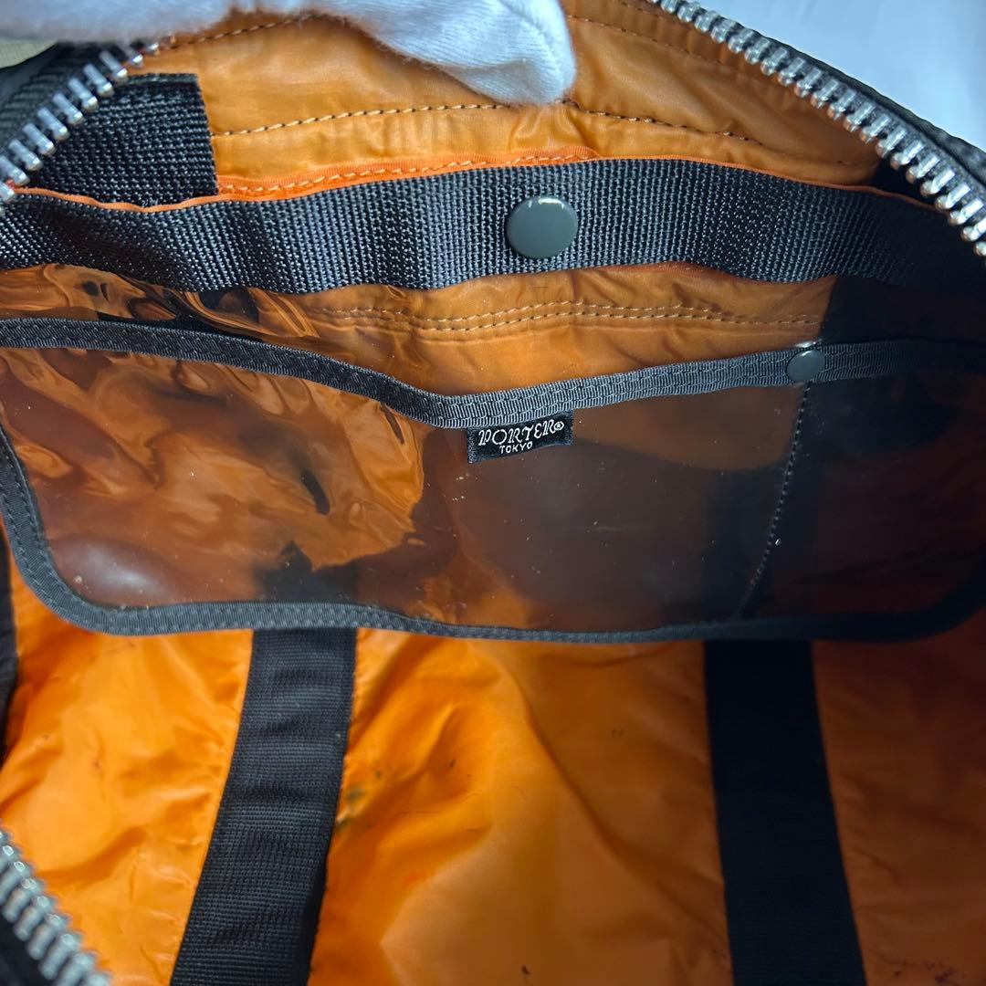 PORTER 吉田カバン タンカー 2WAY ボストンバッグ ドラム型 廃盤品