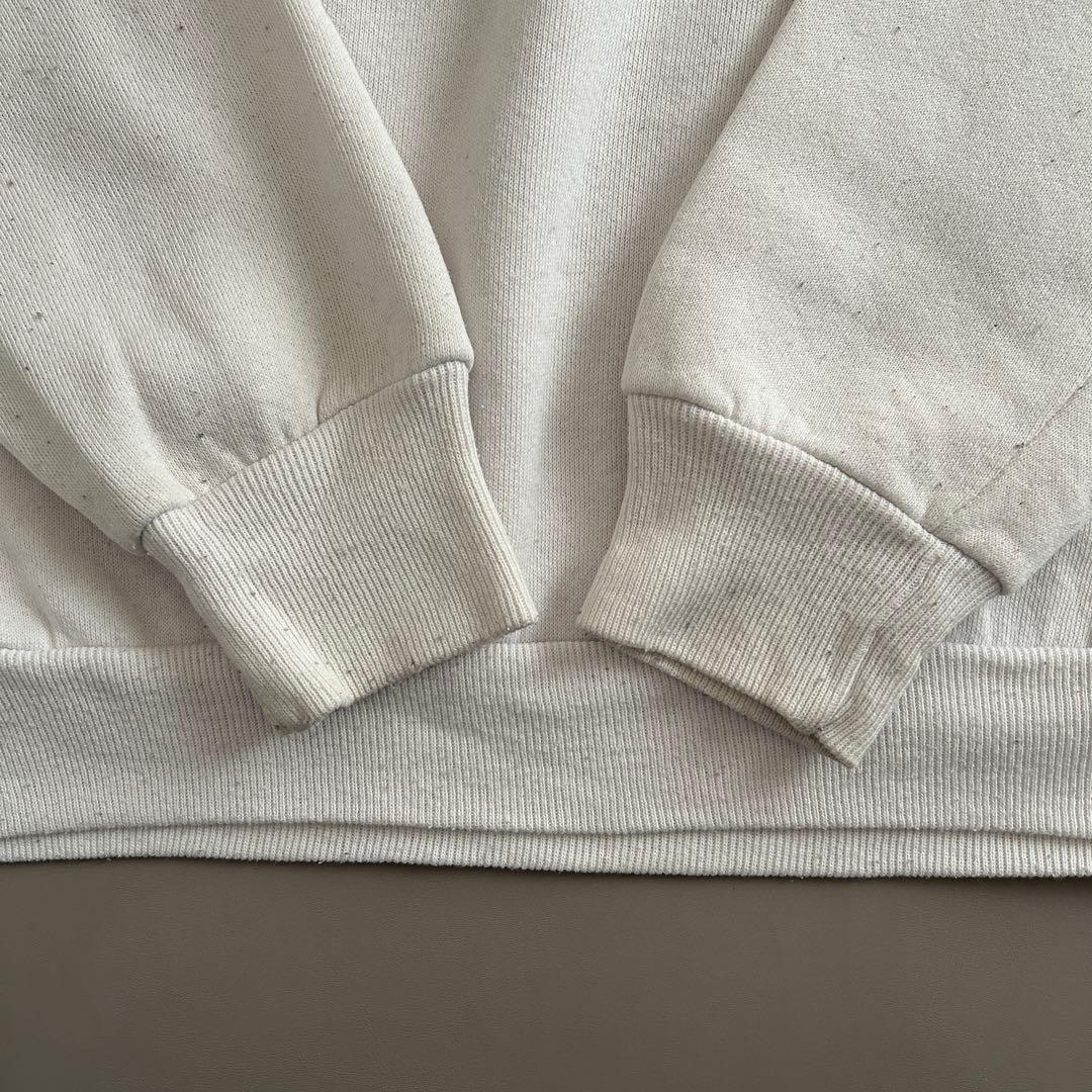 80s JERZEES USA製 黒猫 アニマルプリント ラグランスウェット