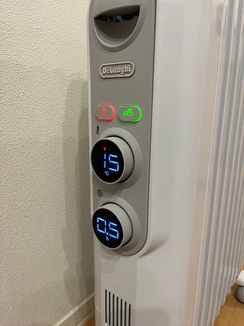 De'Longhi オイルヒーター エコモード付き