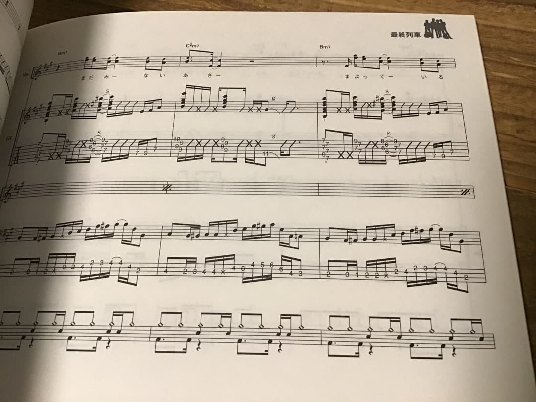 S/楽譜/スクービードゥー/ブレイクロック/タブ譜/バンドスコア