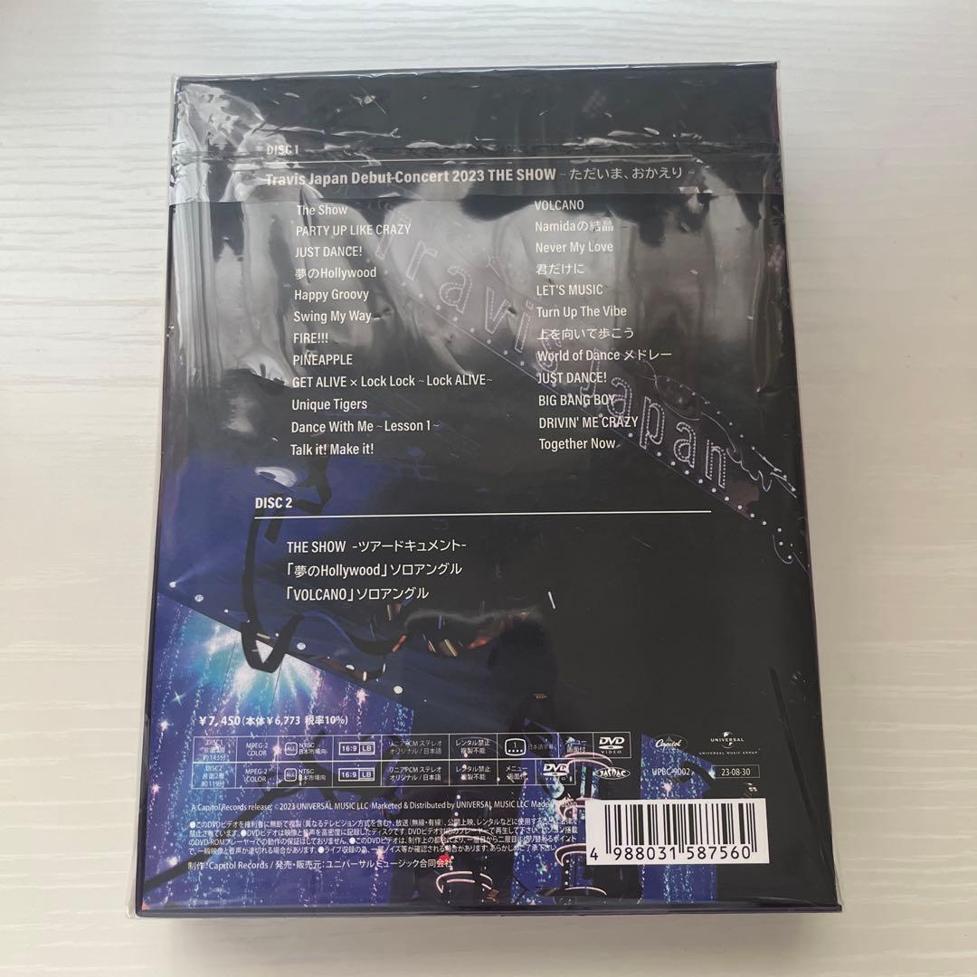 TravisJapan THESHOW Debut Tour Special盤