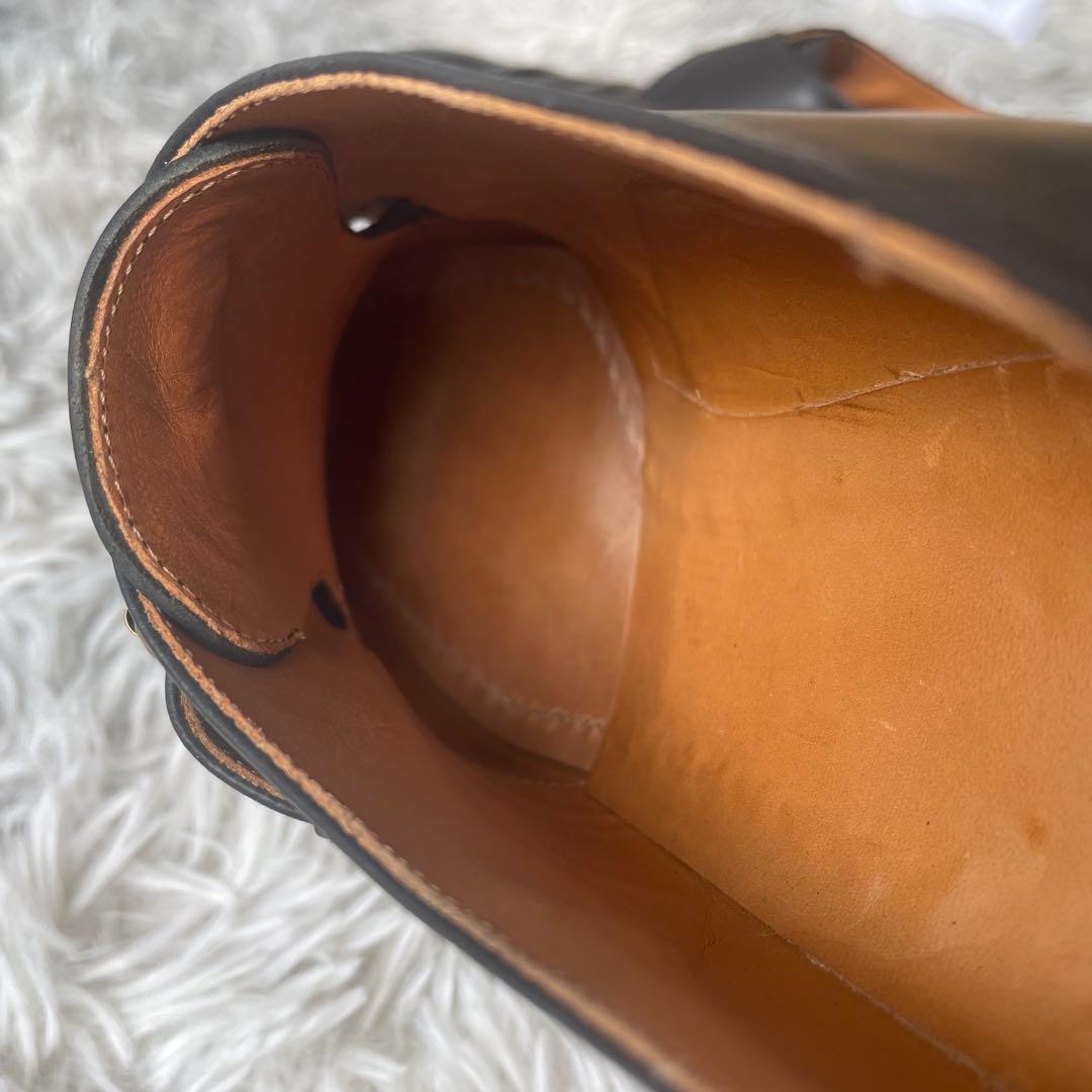 【美品】フォルメ モンクストラップ ブラック 4.5