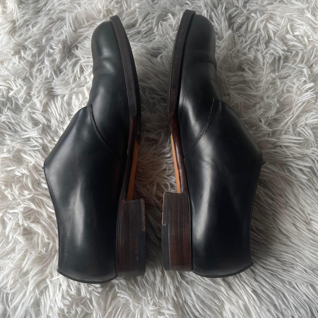 【美品】フォルメ モンクストラップ ブラック 4.5