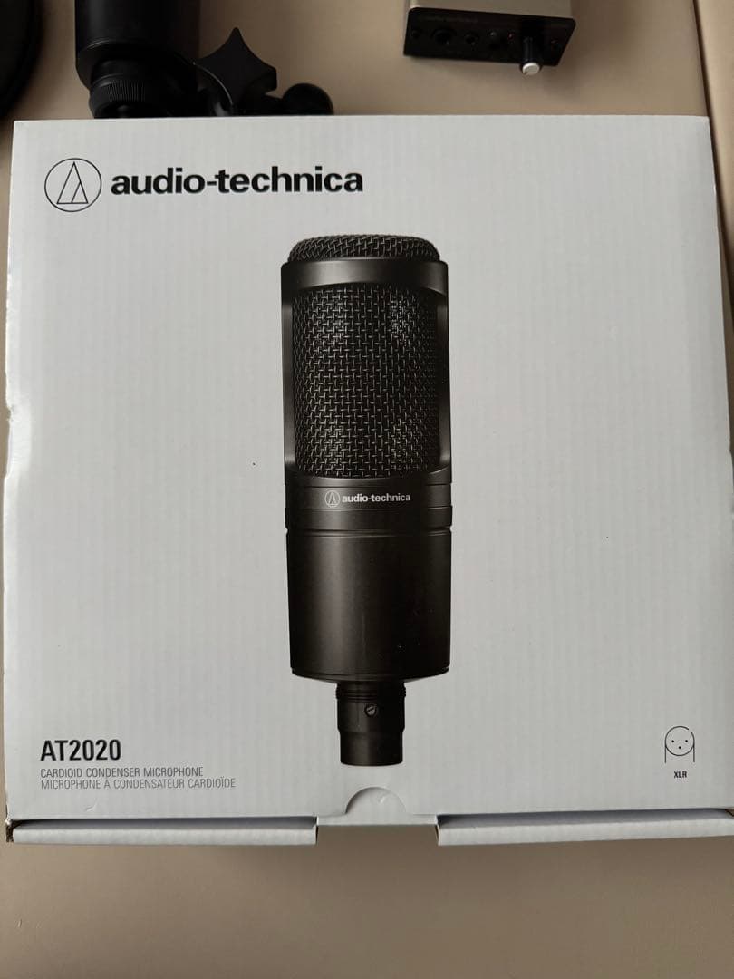 Yamaha AG03 ＋ Audio-Technica AT2020＋周辺機器