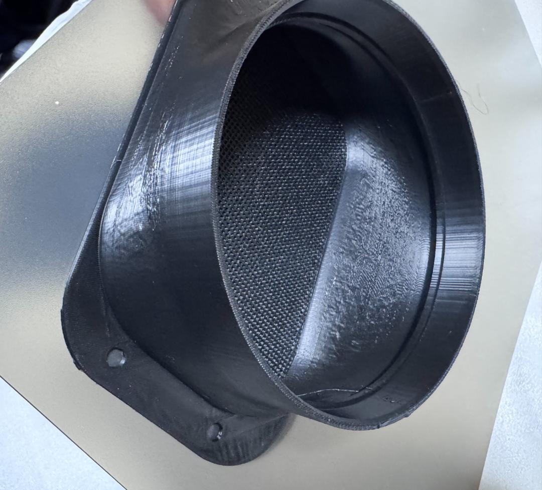 EcoFlow WAVE2 専用給排気ダクト取付用パーツセット フロント用