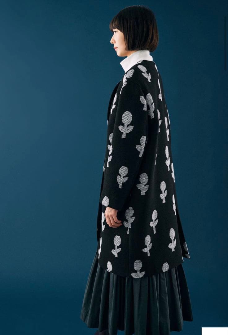 2/7までの出品　ミナペルホネン　 cookie コート定価以下お値下げ