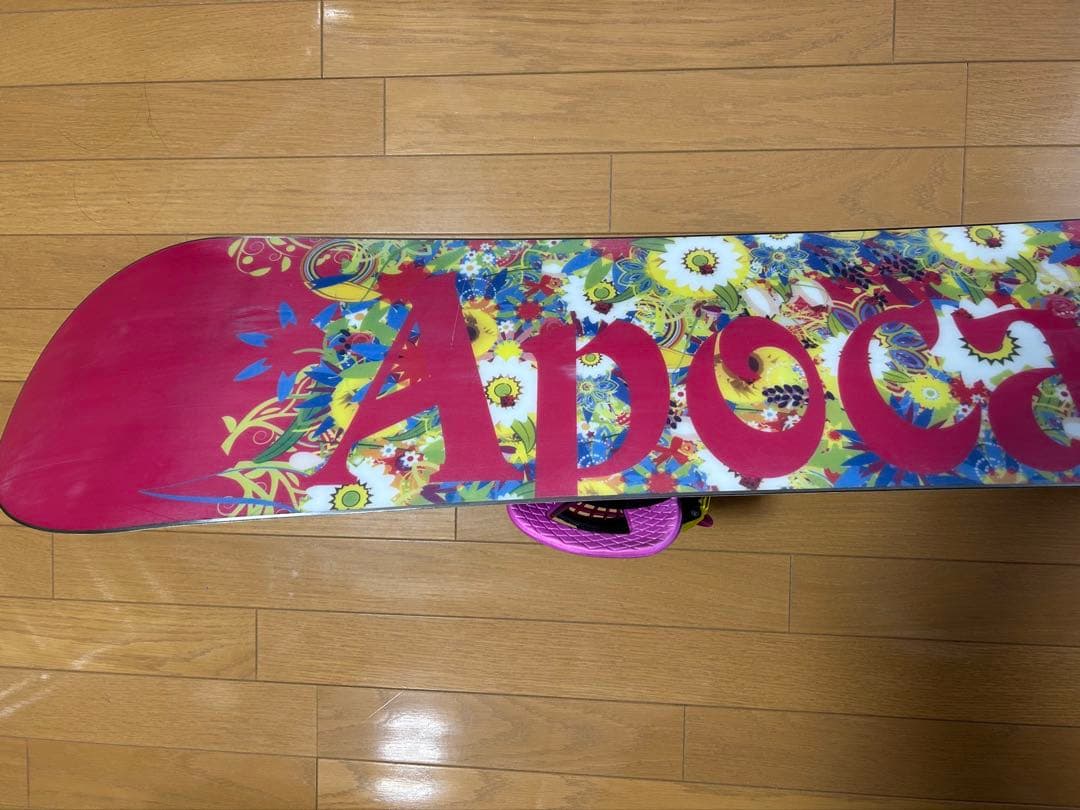 Apocalypse スノーボード 花柄　4点セット