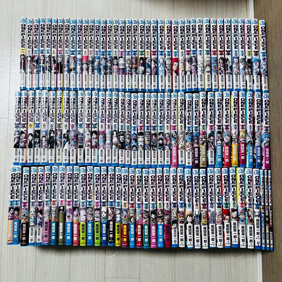 【人気】ワンピース 1〜109 ＋オマケ3巻