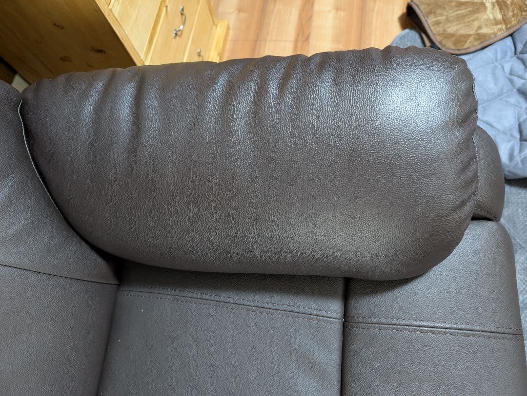 2人掛け電動リクライニングソファー