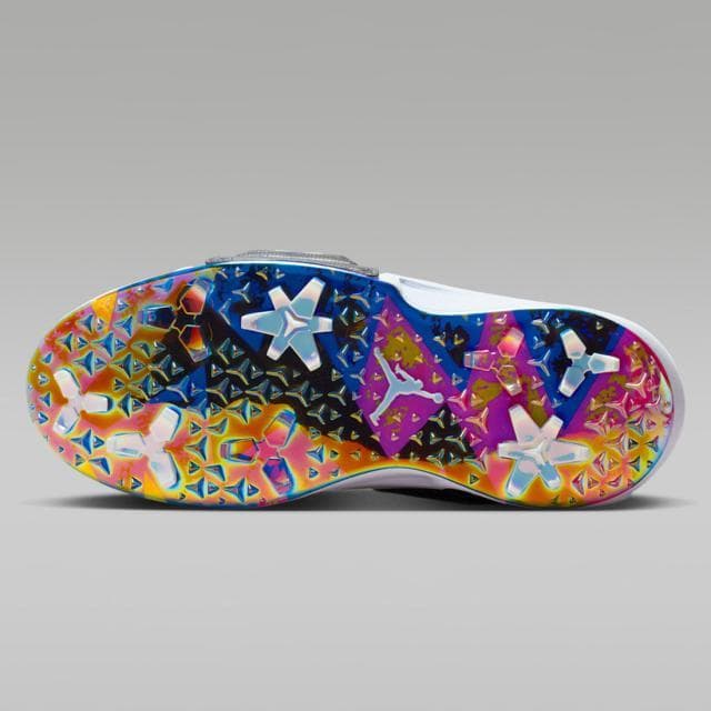 26.5cm ナイキゴルフ ジョーダン エア レブ 白 スパイク ゴルフシューズ