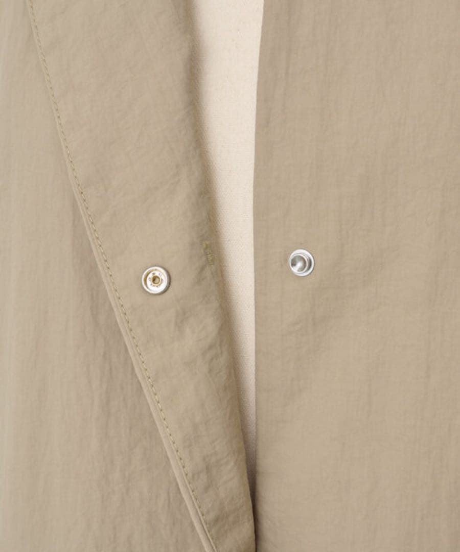 新品　BEARDSLEYバルーン袖フレアーコート　ベージュ ウエスト調整可能