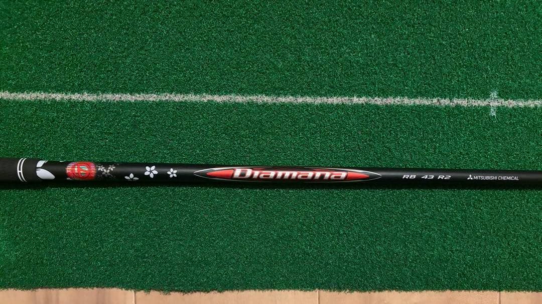 ミニドライバー用シャフト ディアマナRB テーラーメイドスリーブ