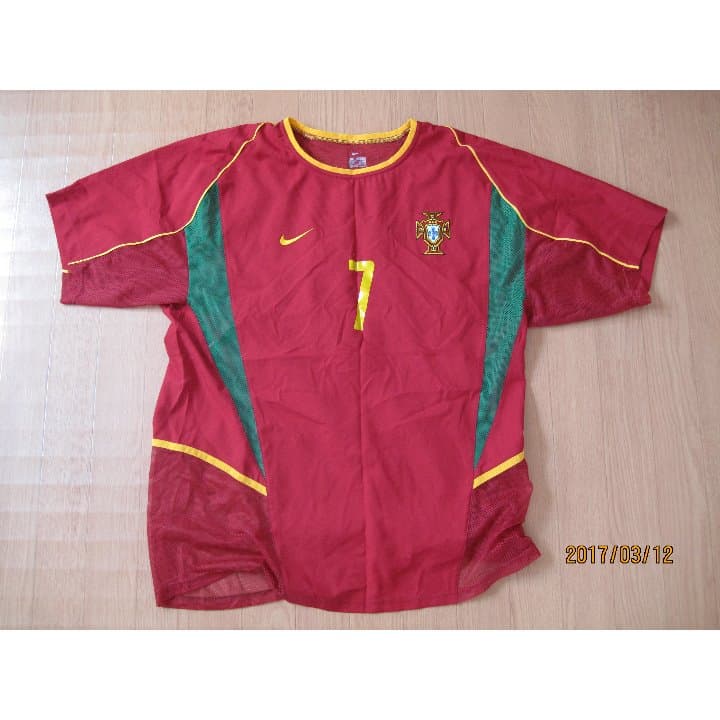 元ポルトガル代表 ルイス・フィーゴ選手 ユニフォーム