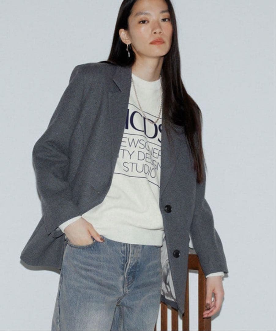 ADAM ET ROPÉ FEMMEボンディングオーバージャケットコート