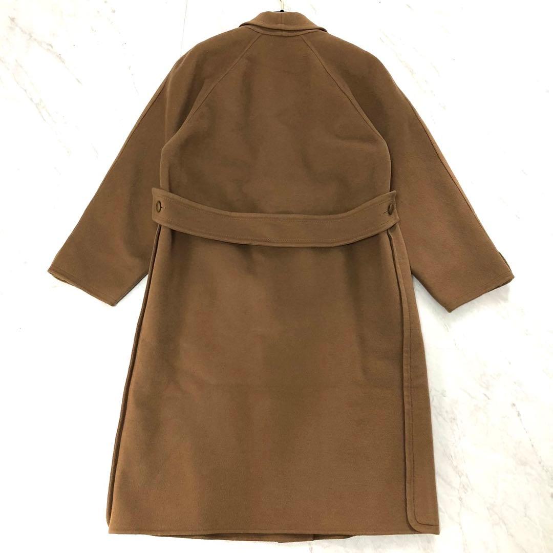 【美品✨️ジュンアシダ】 jun asida イタリア製 カシミヤ コート L