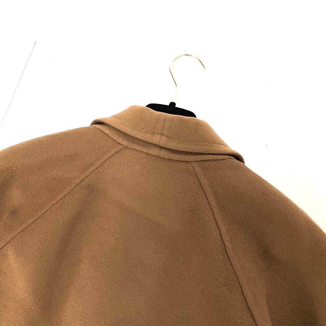 【美品✨️ジュンアシダ】 jun asida イタリア製 カシミヤ コート L