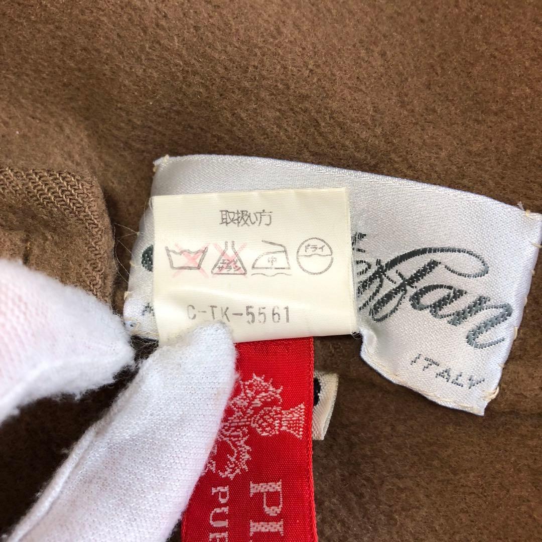 【美品✨️ジュンアシダ】 jun asida イタリア製 カシミヤ コート L