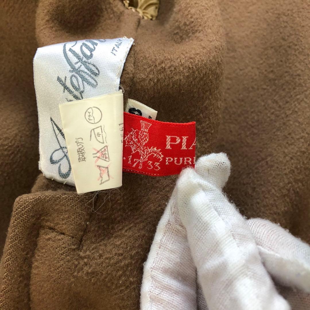 【美品✨️ジュンアシダ】 jun asida イタリア製 カシミヤ コート L