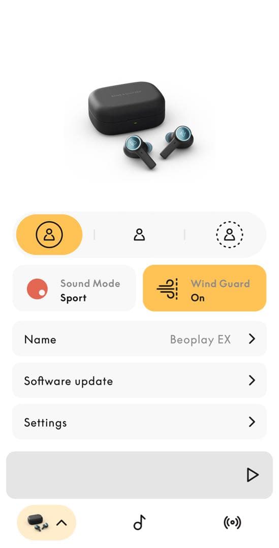 BANG & OLUFSEN BEOPLAY EX ワイヤレスイヤホン 美品